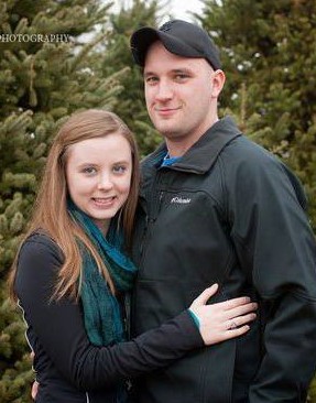 Britney and fiancé, Mark Mileski (Amy Vivio Photography)